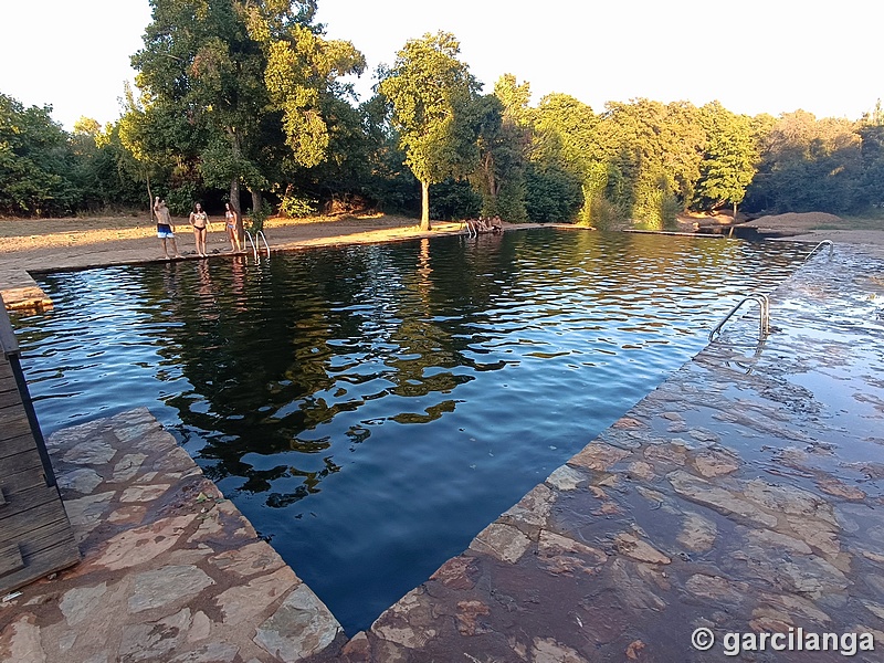 Piscinas naturales del río Gévora