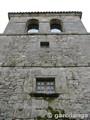 Torre de la antigua iglesia de Ibio