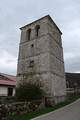 Torre de la antigua iglesia de Ibio