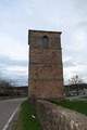 Torre de la antigua iglesia de Ibio