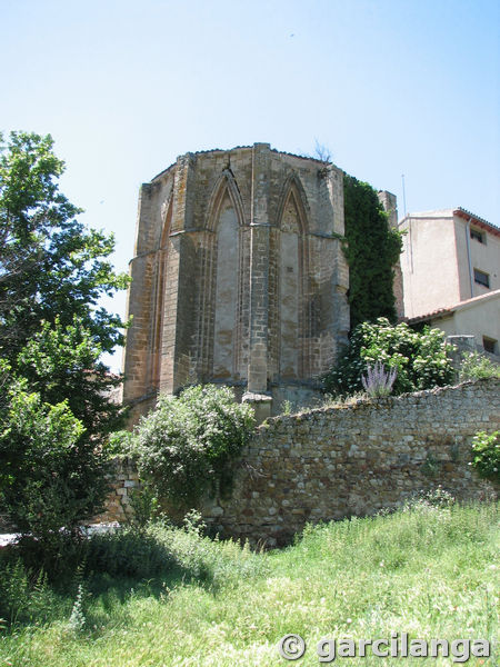 Ábside gótico de la Iglesia de San Francisco