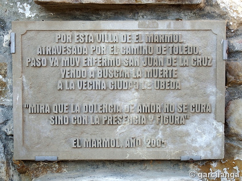 Fuente y monumento a San Juan de la Cruz
