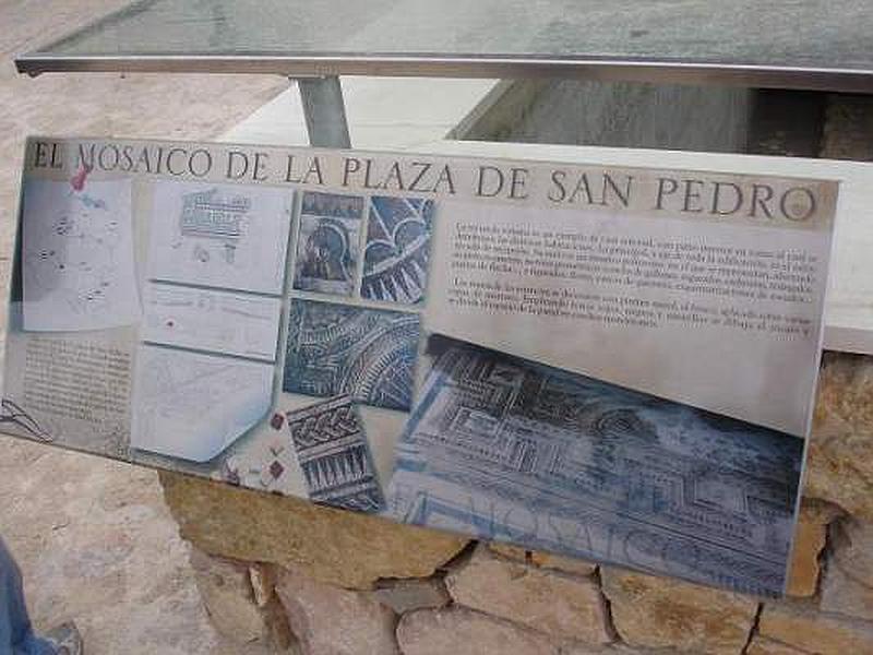 Mosaico de la Plaza de San Pedro