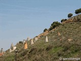 Bodegas y chimeneas de Peñafiel